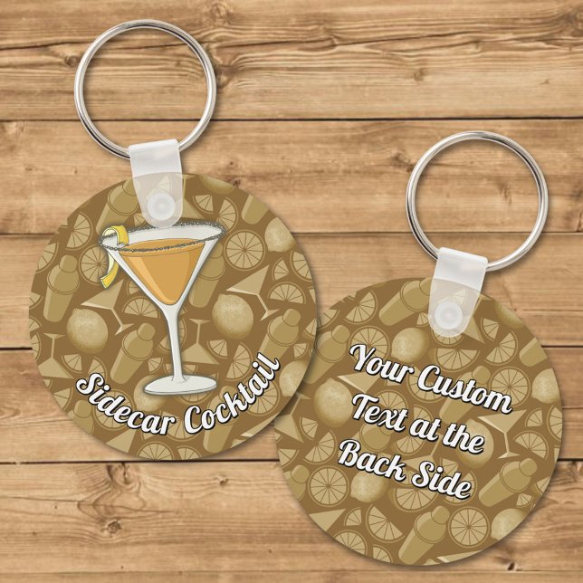 Llavero Sidecar Cocktail Keychain (Subido por el creador)