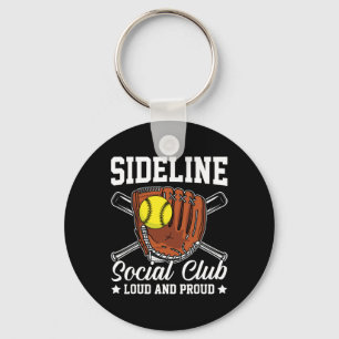 Llavero Sideline Social Club Orgullosa Y Fuerte Mamá Retro