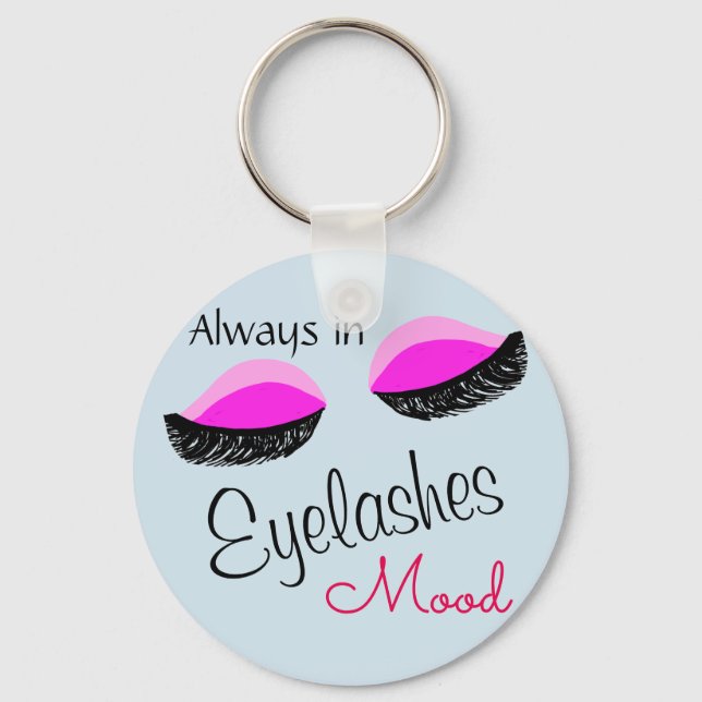 Llavero siempre con ánimo de pestañas (Anverso)