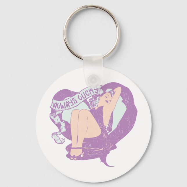 Llavero Siempre con suerte (Anverso)