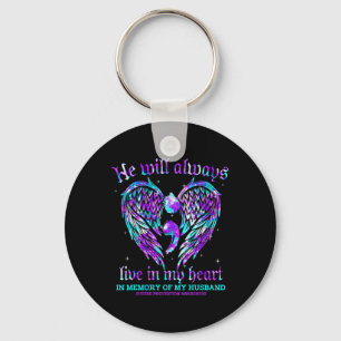 Llavero Siempre En Mi Corazón Mi Esposo Prevención Del Sui