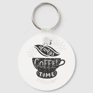 Llavero Siempre Es Hora De Café