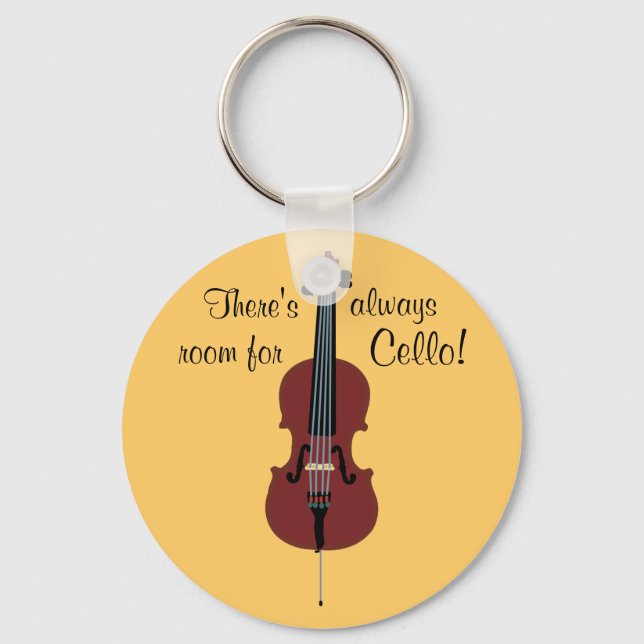 Llavero ¡Siempre hay sitio para Cello! (Anverso)