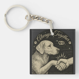 Llavero "Siempre juntos" Viña Amistad con los Perros