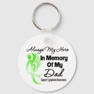 Llavero Siempre mi héroe en el papá de la memoria -