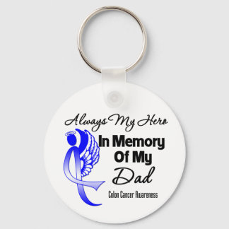 Llavero Siempre Mi Héroe En Memoria Papá - Cáncer De Colón