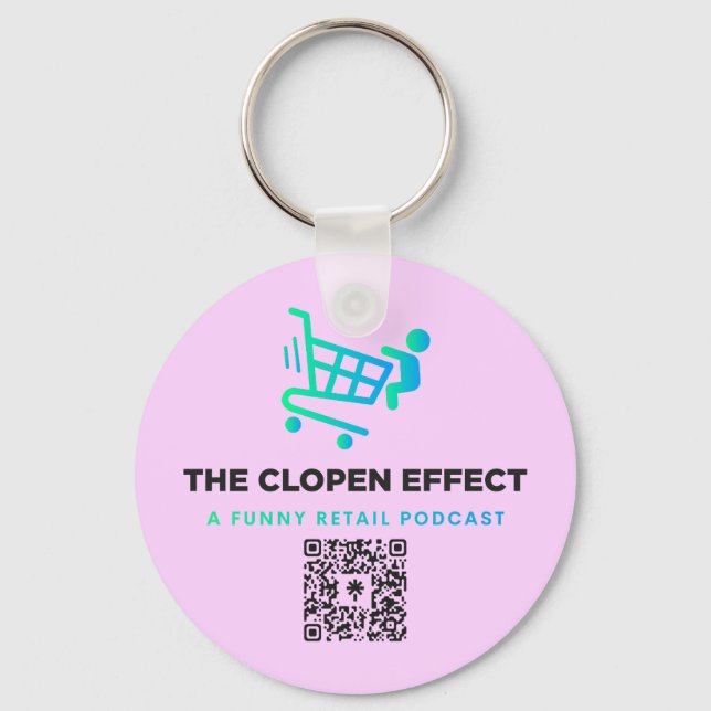 Llavero Siempre ten el Efecto Clopen contigo (Reverso )