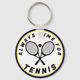 Llavero Siempre tiempo para tenis