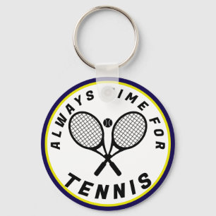 Llavero Siempre tiempo para tenis