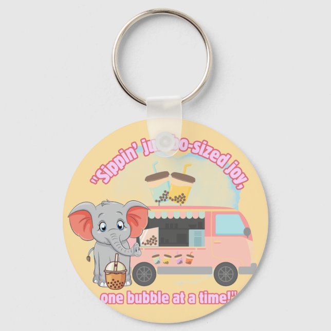 Llavero Siendo una gran alegría, una burbuja a la vez (Anverso)