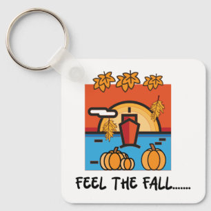 Llavero Siente la belleza de la temporada otoño otoño