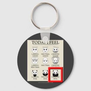 Llavero Siento hoy mal caótico