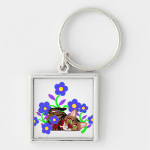 Llavero Siesta del gato