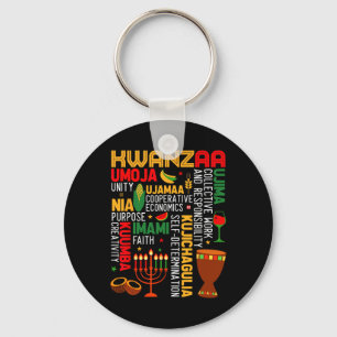 Llavero Siete Principios De Kwanzaa Orgullosos Africanos