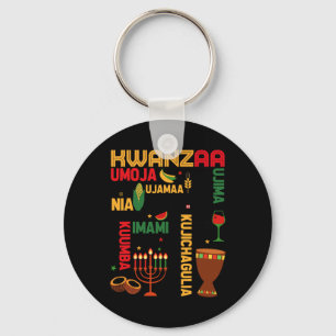 Llavero Siete Principios De Kwanzaa Orgullosos Africanos