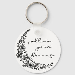 Llavero Siga su luna floral de Dreams