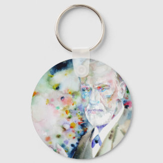 Llavero SIGMUND FREUD - retrato acuarela.2