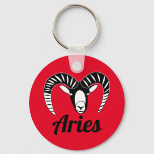Llavero Signo Astrológico Símbolo de Aries Carnero
