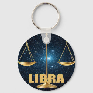Llavero Signo de astrología de Libra