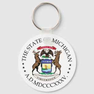 Llavero Signo de Michigan
