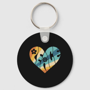Llavero Signo de paz Amor 60's 70 Groovy Hippie Costume Ha