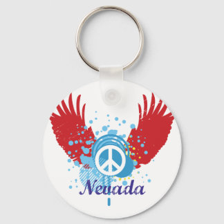 Llavero Signo de paz de Nevada