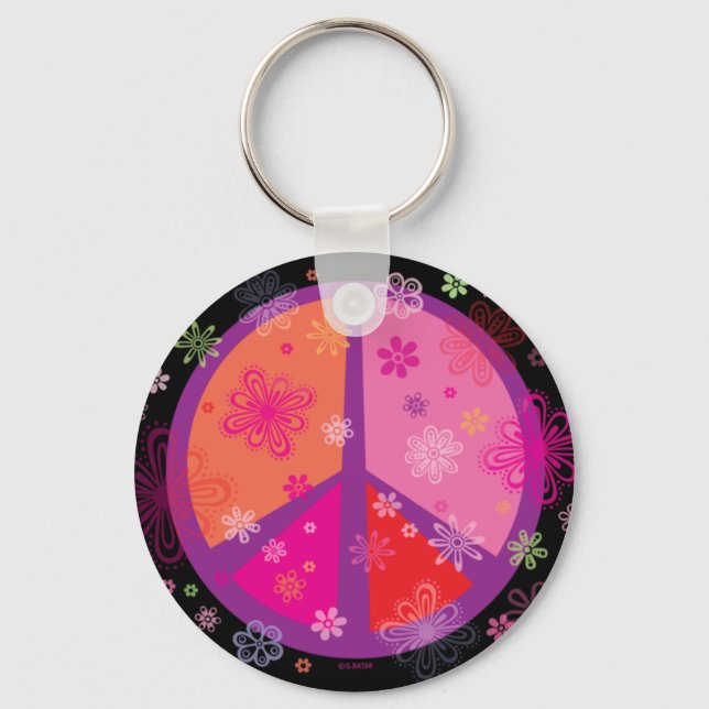 Llavero Signo de paz de San Valentín (Anverso)