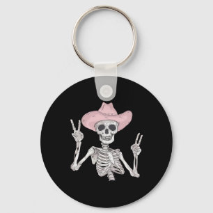 Llavero Signo de paz Vaquero Gorra Halloween Mexicano Occi
