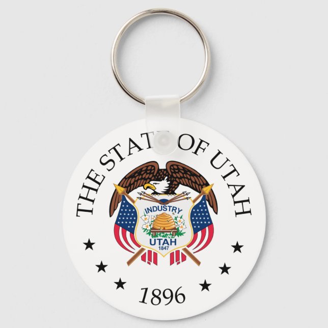 Llavero Signo de Utah (Anverso)