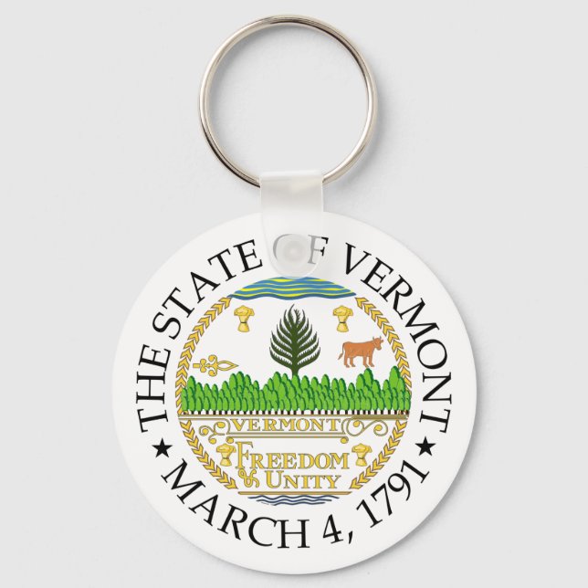 Llavero Signo de Vermont (Anverso)