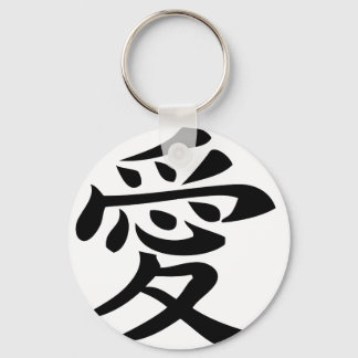 Llavero signo del personaje de amor chino