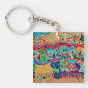 Llavero Signo Ramrod Key en una cadena de claves