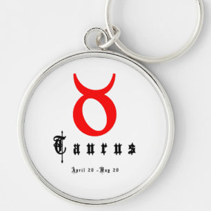 Llavero Signo Taurus zodiac