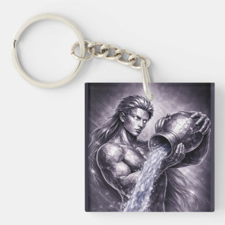 Llavero signo zodiacal acuario