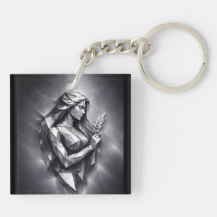 Llavero signo zodiacal virgo