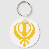 Sikh Khanda Gold