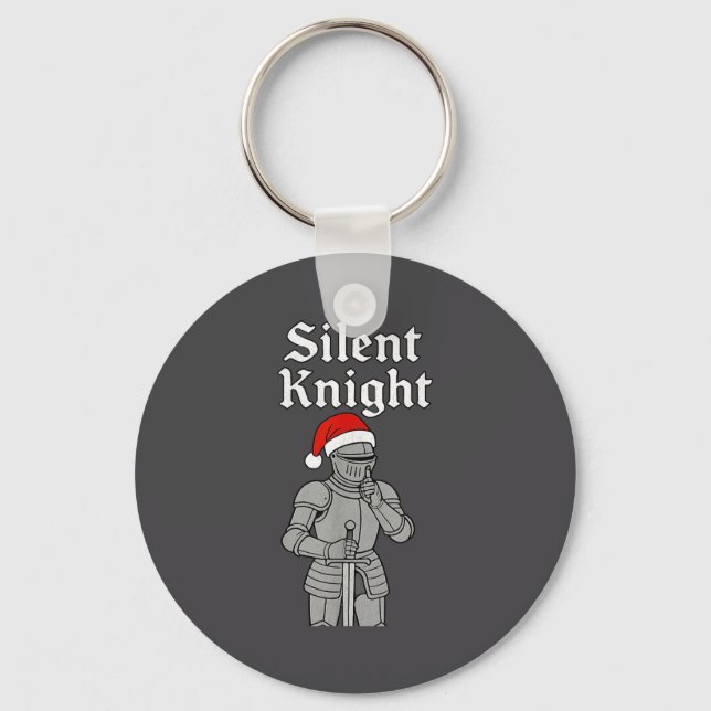Llavero Silent Santa Knight Christmas Holiday Xmas Theme M (Anverso)
