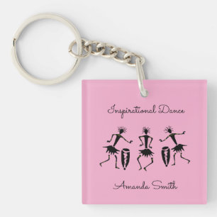 Llavero Silhouette, asombrosa danza Inspiradora