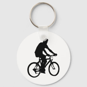 Llavero Silhouette Bicyclist