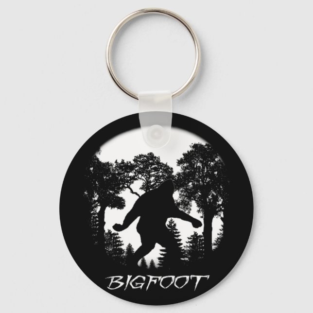 Llavero Silhouette Bigfoot (Anverso)