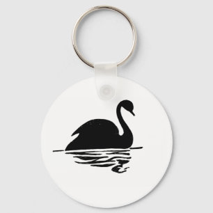 Llavero Silhouette Black Swan