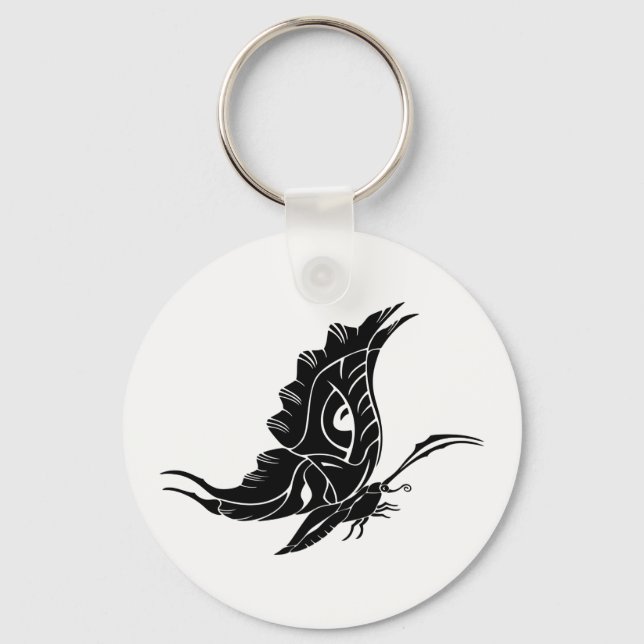 Llavero Silhouette Butterfly (Anverso)