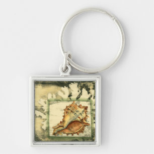 Llavero Silhouette Conch Shell