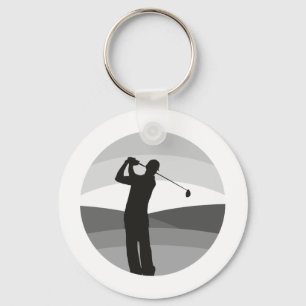 Llavero Silhouette Golf