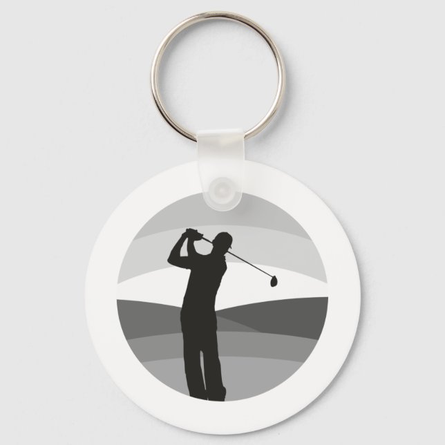Llavero Silhouette Golf (Anverso)