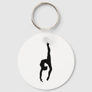 Llavero Silhouette Rhythmic Gymnastics