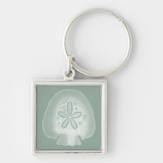 Llavero Silhouette Sand Dollar (Frente)
