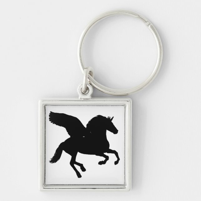 Llavero Silhouette Winged Unicorn (Frente)