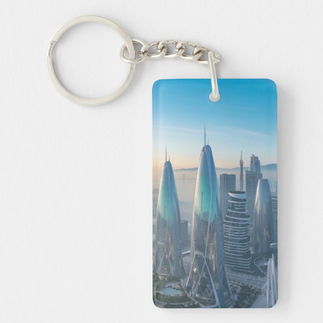 Llavero Silicon Valley City Key Chain 2026 (Frente)