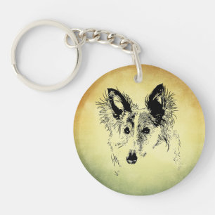 Llavero Silken Windhound delineado